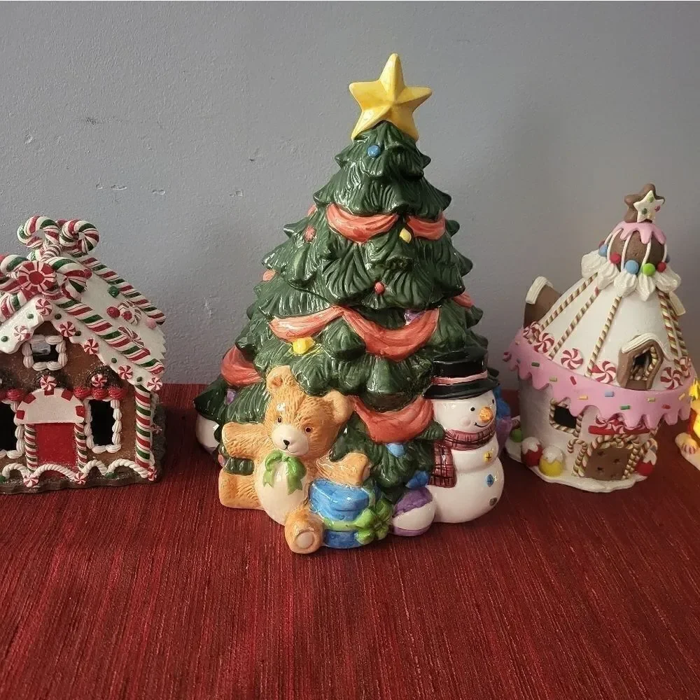 Potter & Smith Christmas Tree cookie jar
